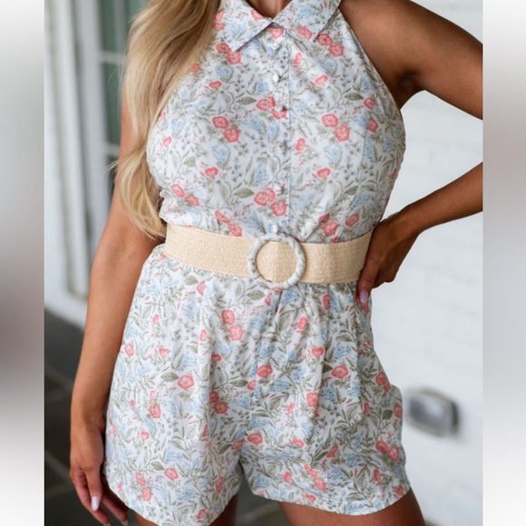 Open back romper - Picture 7 of 8